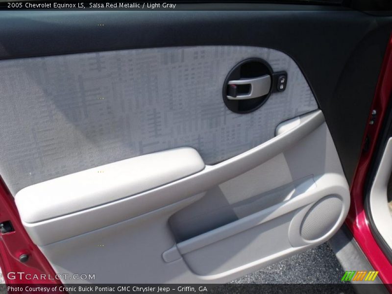 Salsa Red Metallic / Light Gray 2005 Chevrolet Equinox LS
