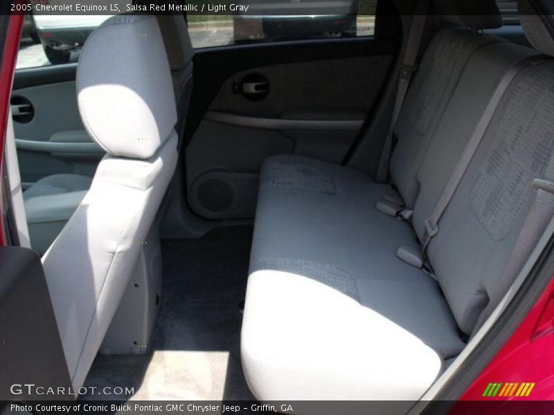 Salsa Red Metallic / Light Gray 2005 Chevrolet Equinox LS