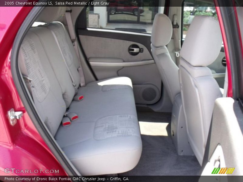 Salsa Red Metallic / Light Gray 2005 Chevrolet Equinox LS