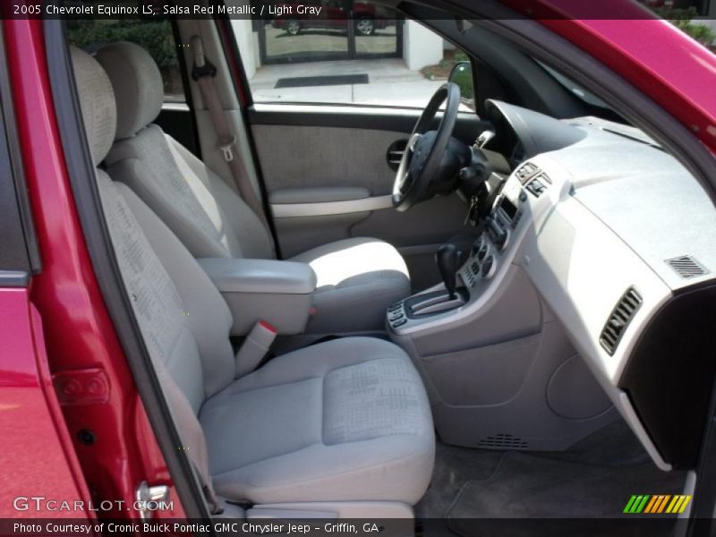 Salsa Red Metallic / Light Gray 2005 Chevrolet Equinox LS