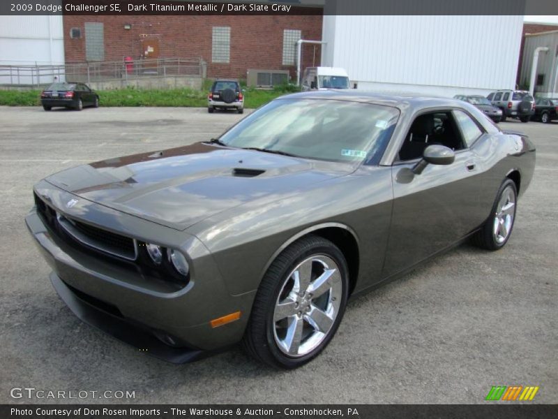 Dark Titanium Metallic / Dark Slate Gray 2009 Dodge Challenger SE