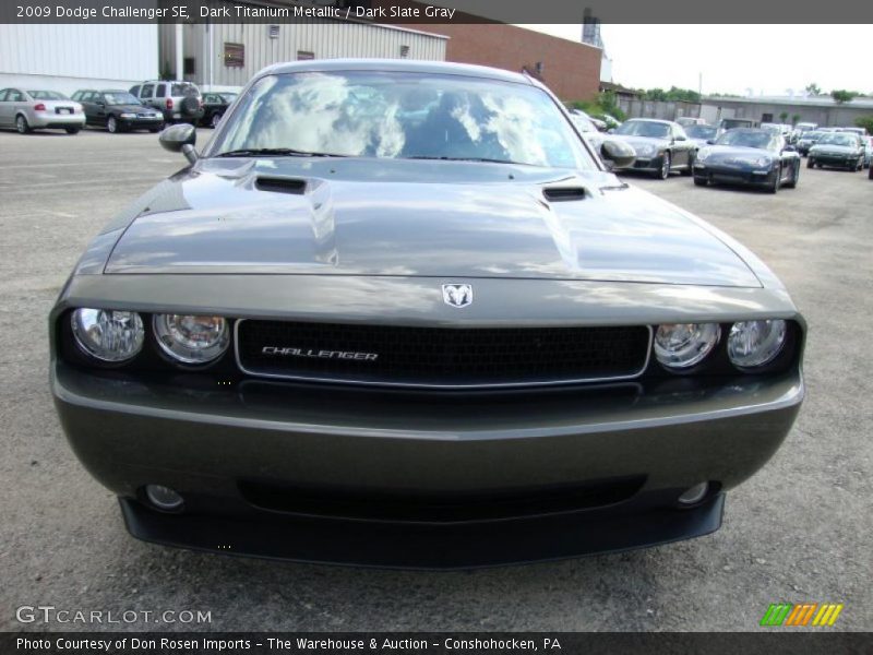 Dark Titanium Metallic / Dark Slate Gray 2009 Dodge Challenger SE