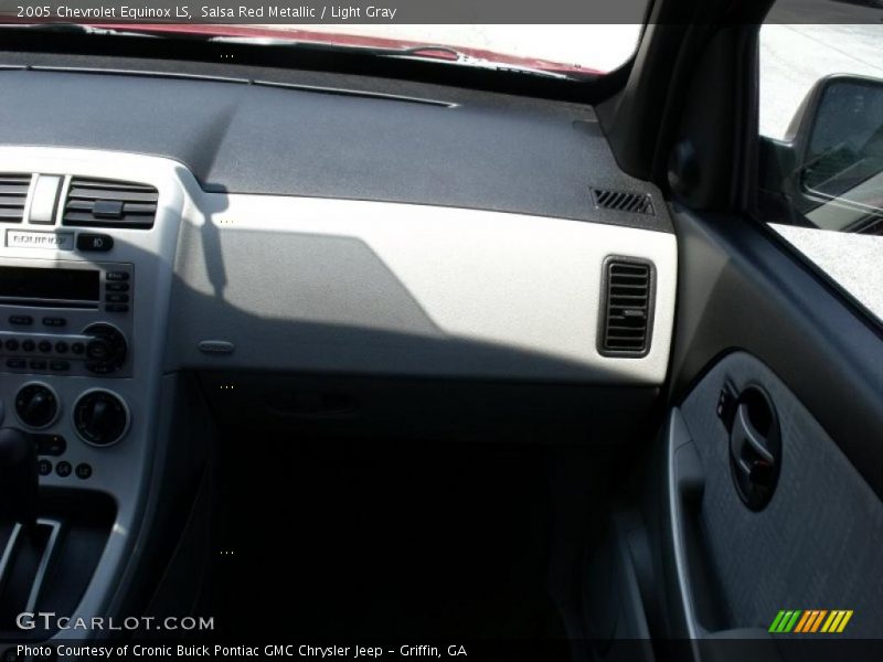 Salsa Red Metallic / Light Gray 2005 Chevrolet Equinox LS