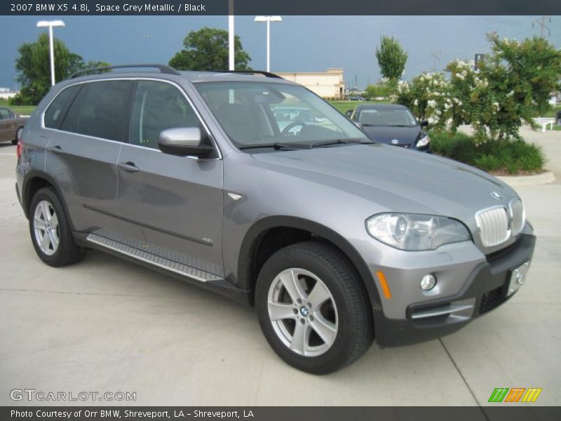 Space Grey Metallic / Black 2007 BMW X5 4.8i