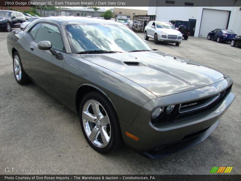 Dark Titanium Metallic / Dark Slate Gray 2009 Dodge Challenger SE