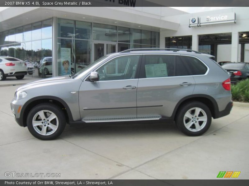 Space Grey Metallic / Black 2007 BMW X5 4.8i