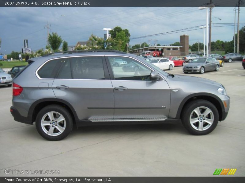 Space Grey Metallic / Black 2007 BMW X5 4.8i