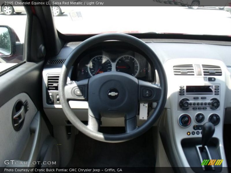 Salsa Red Metallic / Light Gray 2005 Chevrolet Equinox LS