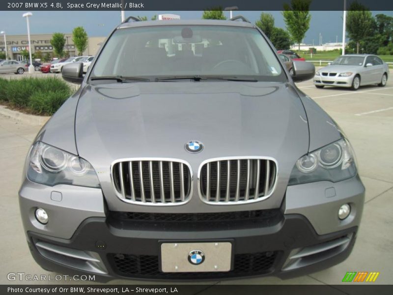 Space Grey Metallic / Black 2007 BMW X5 4.8i