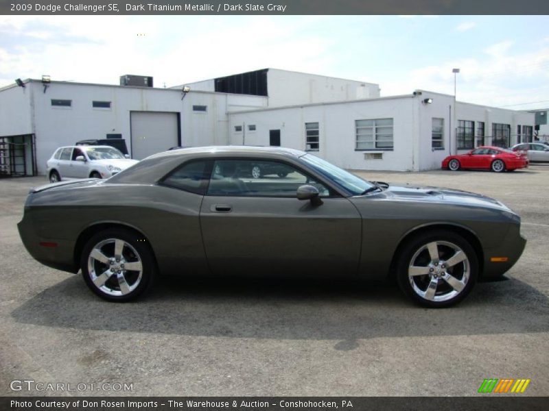 Dark Titanium Metallic / Dark Slate Gray 2009 Dodge Challenger SE