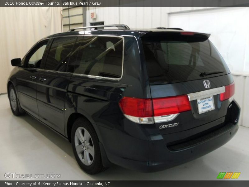 Bali Blue Pearl / Gray 2010 Honda Odyssey Touring