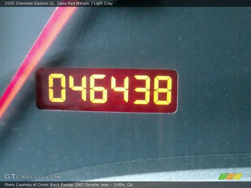 Salsa Red Metallic / Light Gray 2005 Chevrolet Equinox LS