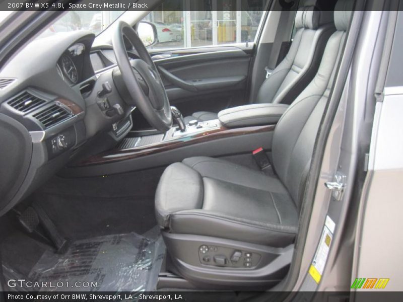 Space Grey Metallic / Black 2007 BMW X5 4.8i