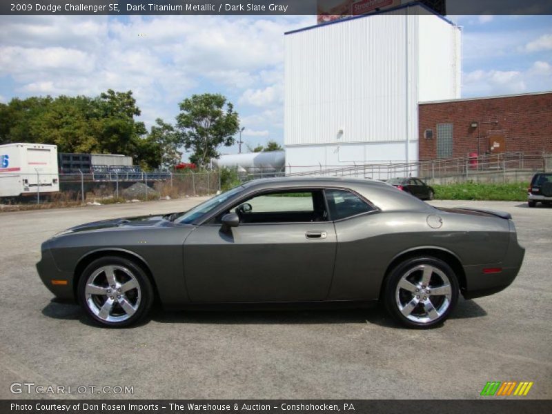 Dark Titanium Metallic / Dark Slate Gray 2009 Dodge Challenger SE