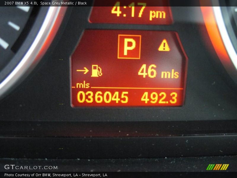 Space Grey Metallic / Black 2007 BMW X5 4.8i