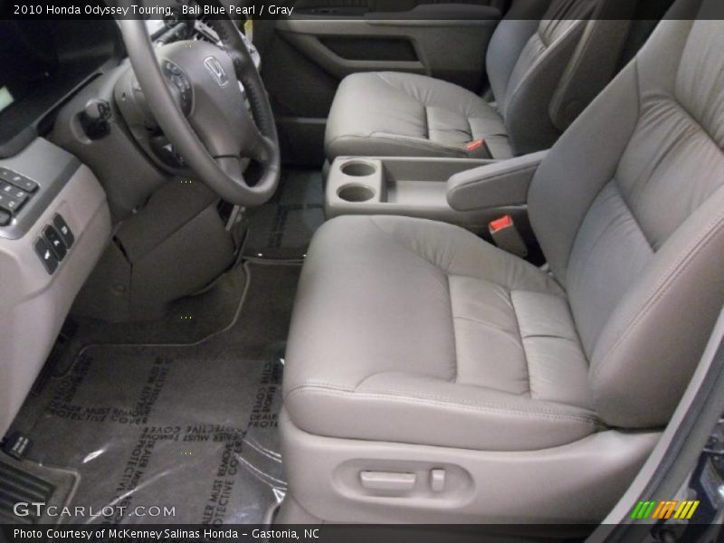 Bali Blue Pearl / Gray 2010 Honda Odyssey Touring