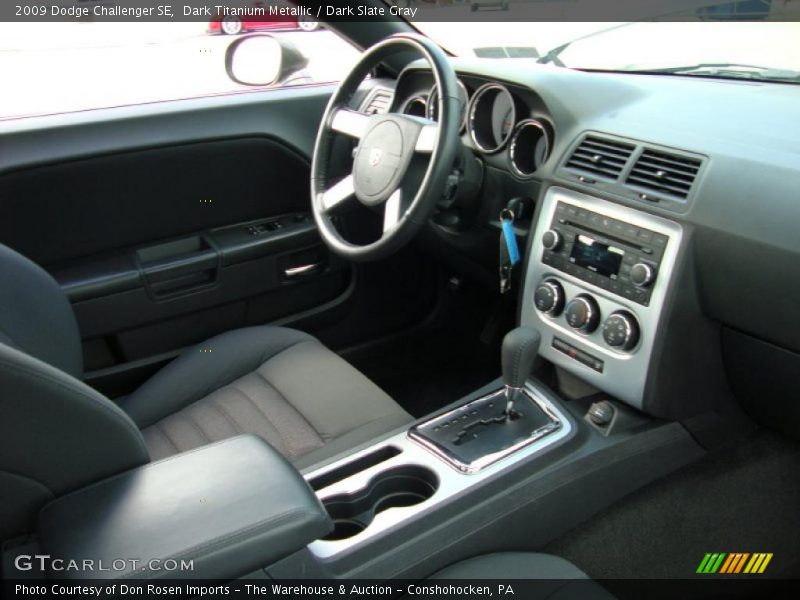 Dark Titanium Metallic / Dark Slate Gray 2009 Dodge Challenger SE