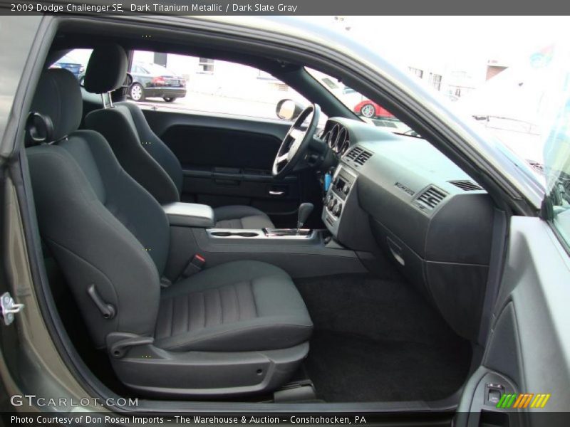 Dark Titanium Metallic / Dark Slate Gray 2009 Dodge Challenger SE