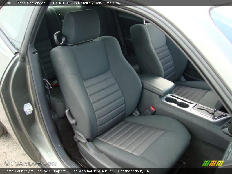 Dark Titanium Metallic / Dark Slate Gray 2009 Dodge Challenger SE