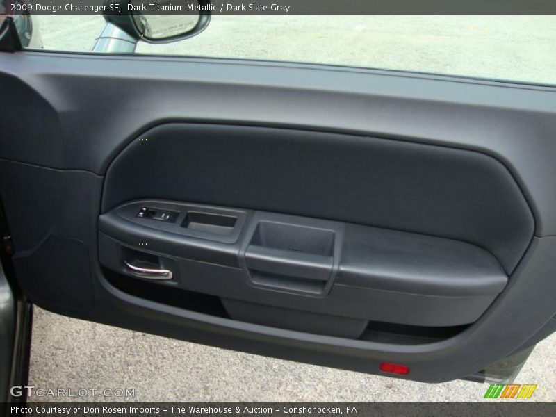 Dark Titanium Metallic / Dark Slate Gray 2009 Dodge Challenger SE
