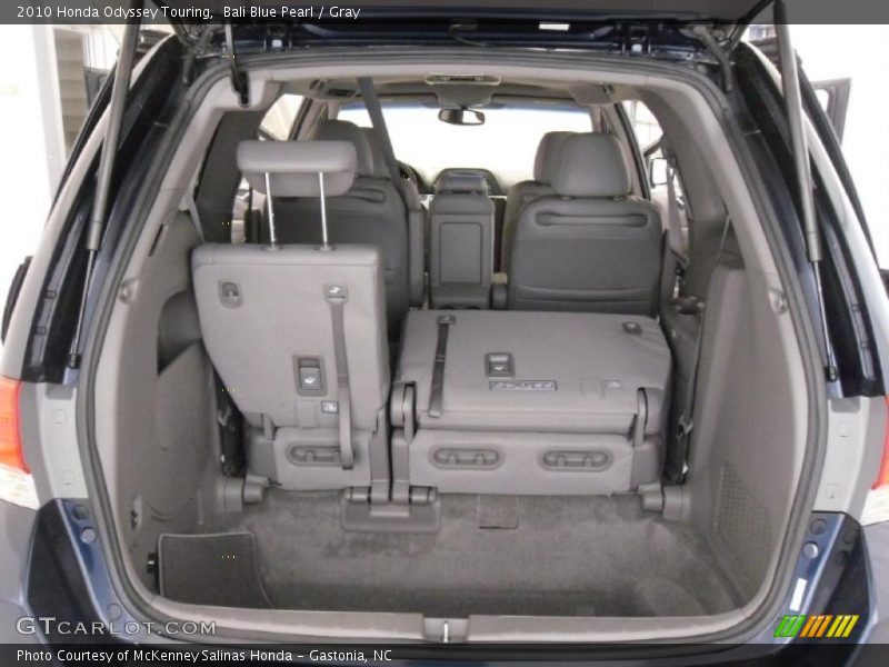 Bali Blue Pearl / Gray 2010 Honda Odyssey Touring