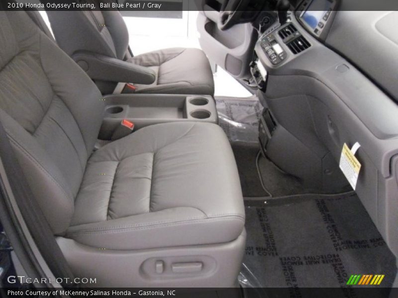 Bali Blue Pearl / Gray 2010 Honda Odyssey Touring