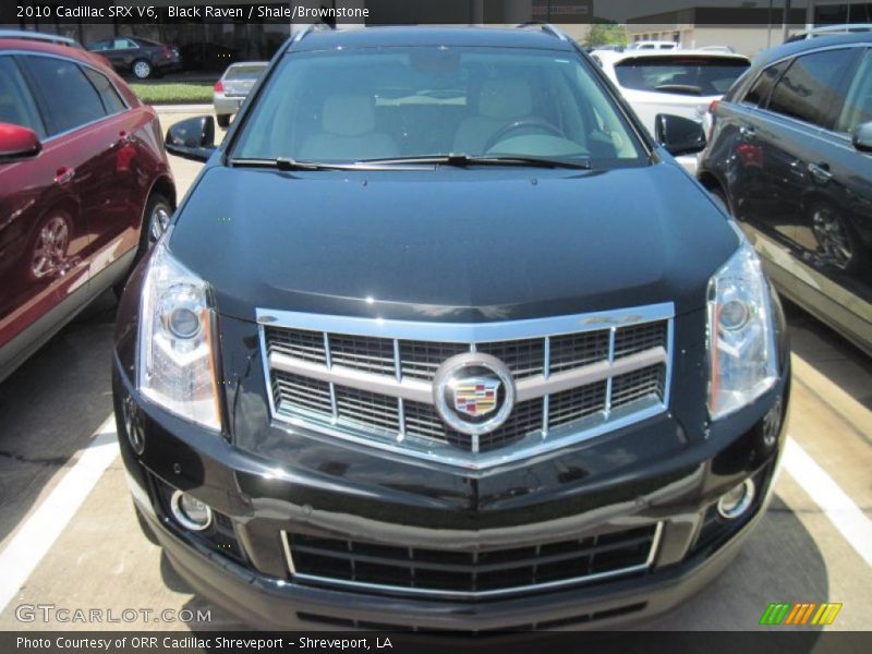 Black Raven / Shale/Brownstone 2010 Cadillac SRX V6