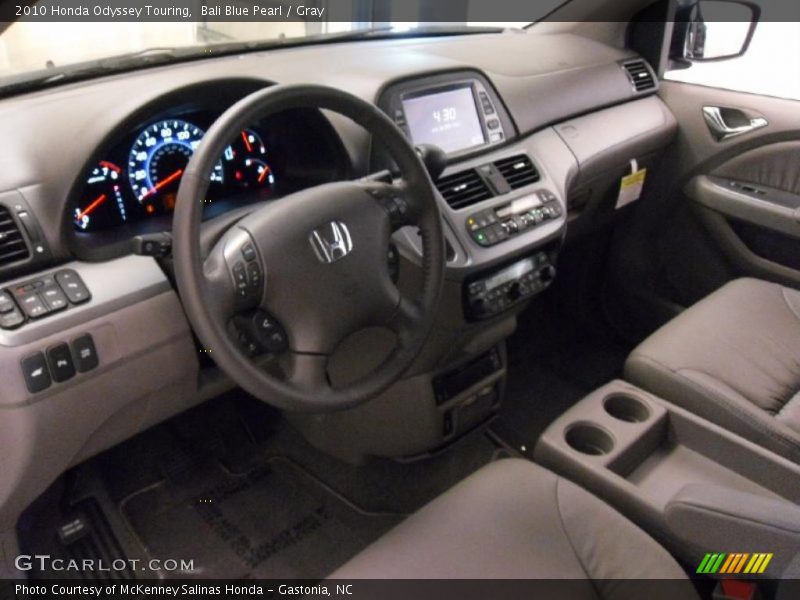 Bali Blue Pearl / Gray 2010 Honda Odyssey Touring