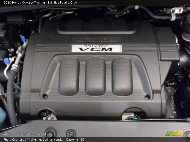 Bali Blue Pearl / Gray 2010 Honda Odyssey Touring