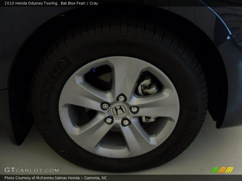 Bali Blue Pearl / Gray 2010 Honda Odyssey Touring