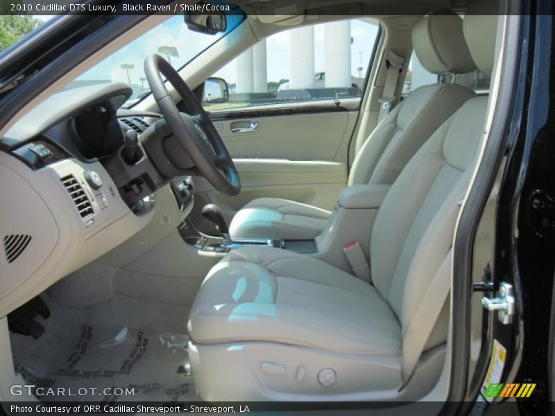 Black Raven / Shale/Cocoa 2010 Cadillac DTS Luxury