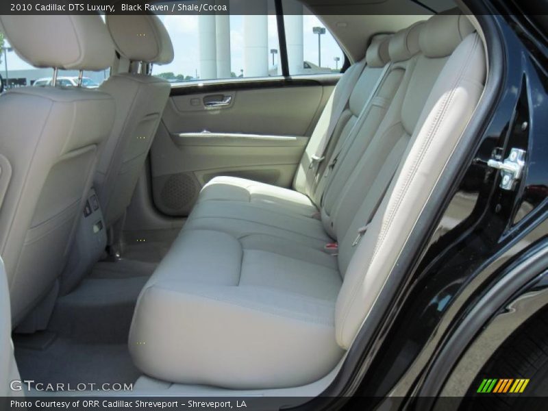 Black Raven / Shale/Cocoa 2010 Cadillac DTS Luxury
