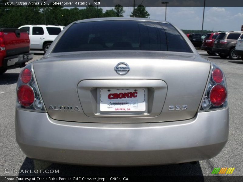 Sheer Silver Metallic / Frost 2006 Nissan Altima 2.5 S