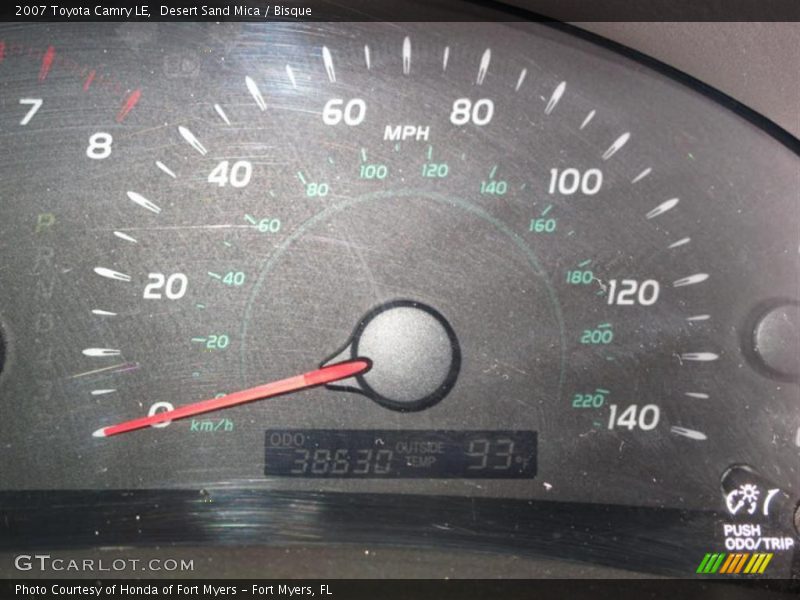 Desert Sand Mica / Bisque 2007 Toyota Camry LE