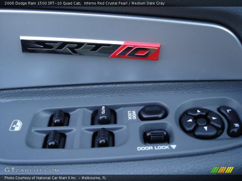 Inferno Red Crystal Pearl / Medium Slate Gray 2006 Dodge Ram 1500 SRT-10 Quad Cab