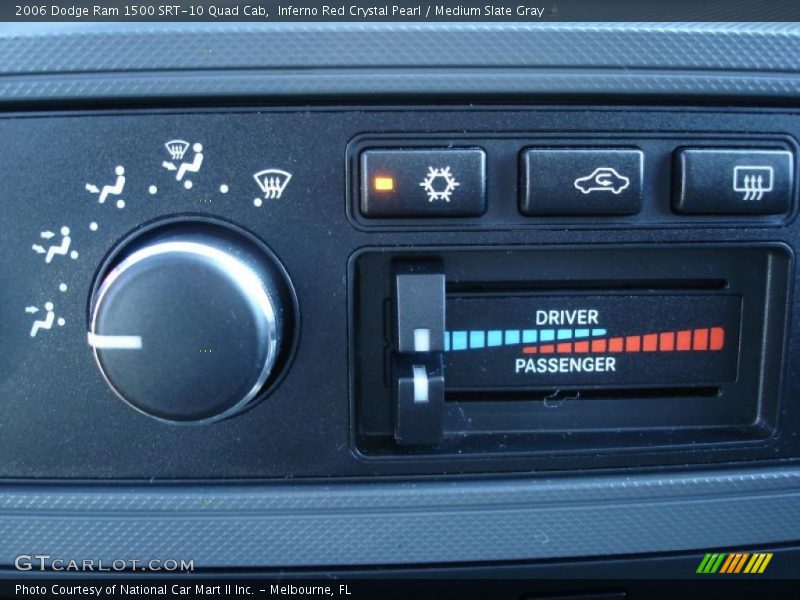 Inferno Red Crystal Pearl / Medium Slate Gray 2006 Dodge Ram 1500 SRT-10 Quad Cab
