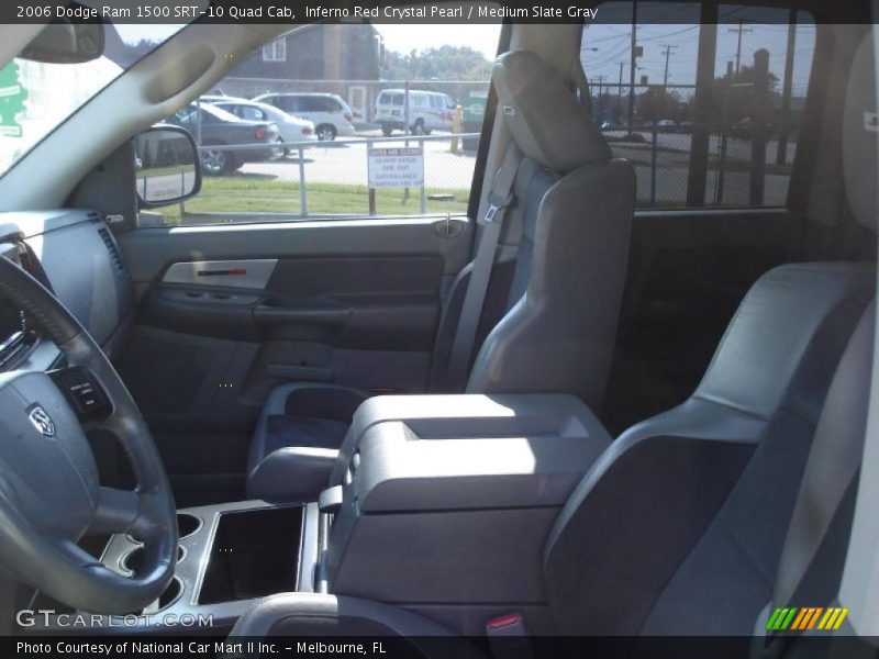 Inferno Red Crystal Pearl / Medium Slate Gray 2006 Dodge Ram 1500 SRT-10 Quad Cab
