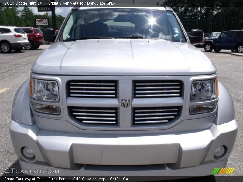 Bright Silver Metallic / Dark Slate Gray 2010 Dodge Nitro SXT