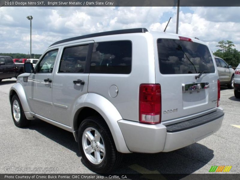 Bright Silver Metallic / Dark Slate Gray 2010 Dodge Nitro SXT