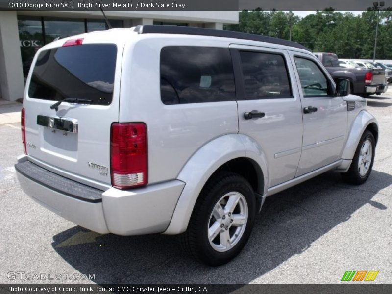 Bright Silver Metallic / Dark Slate Gray 2010 Dodge Nitro SXT