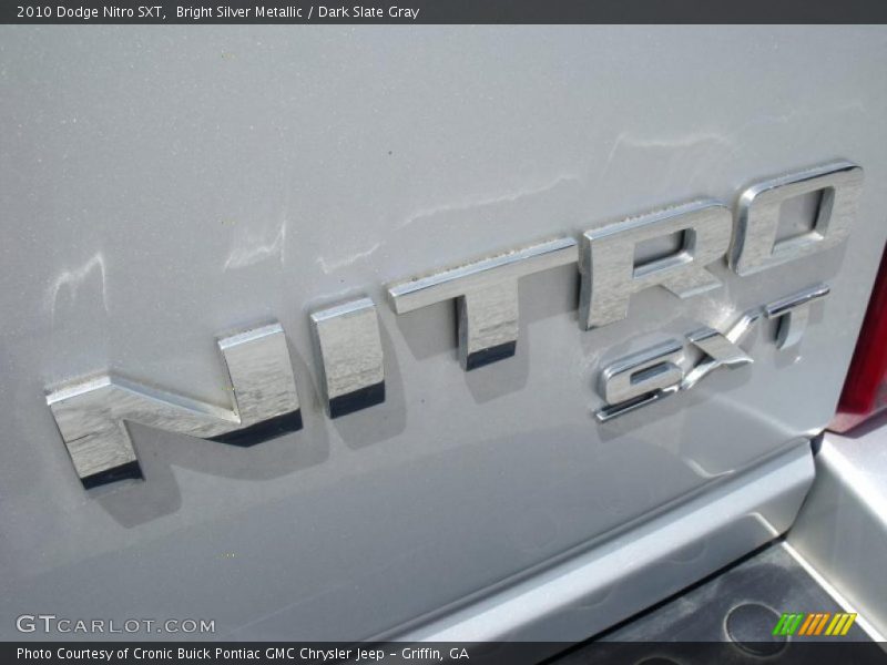 Bright Silver Metallic / Dark Slate Gray 2010 Dodge Nitro SXT
