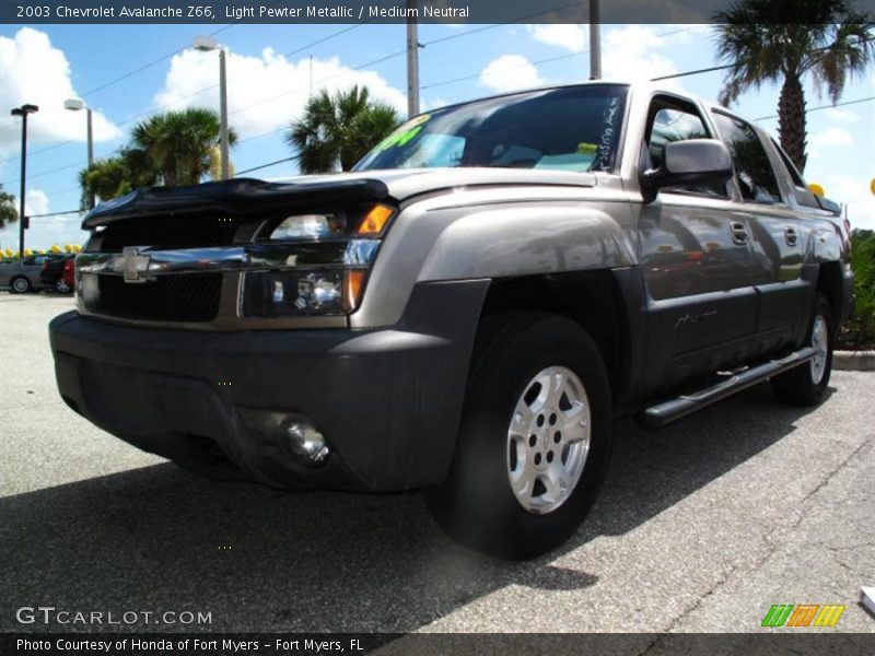 Light Pewter Metallic / Medium Neutral 2003 Chevrolet Avalanche Z66