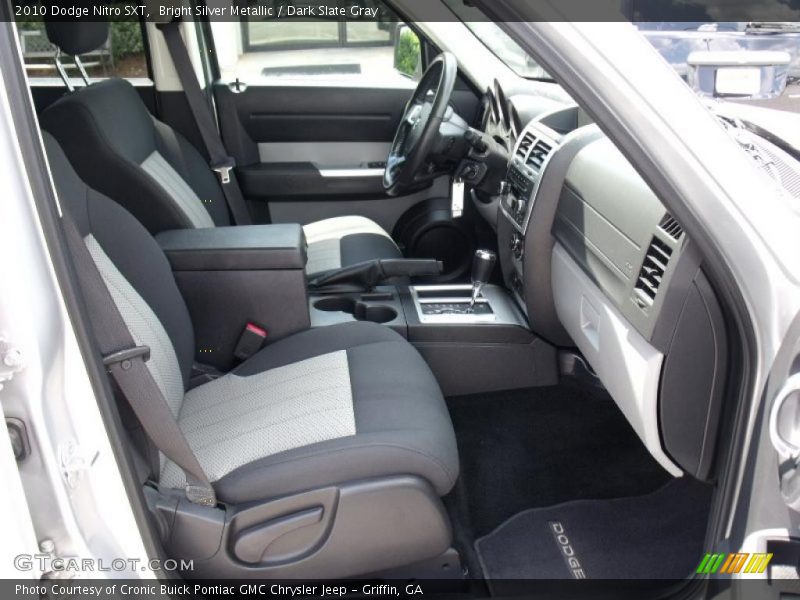 Bright Silver Metallic / Dark Slate Gray 2010 Dodge Nitro SXT