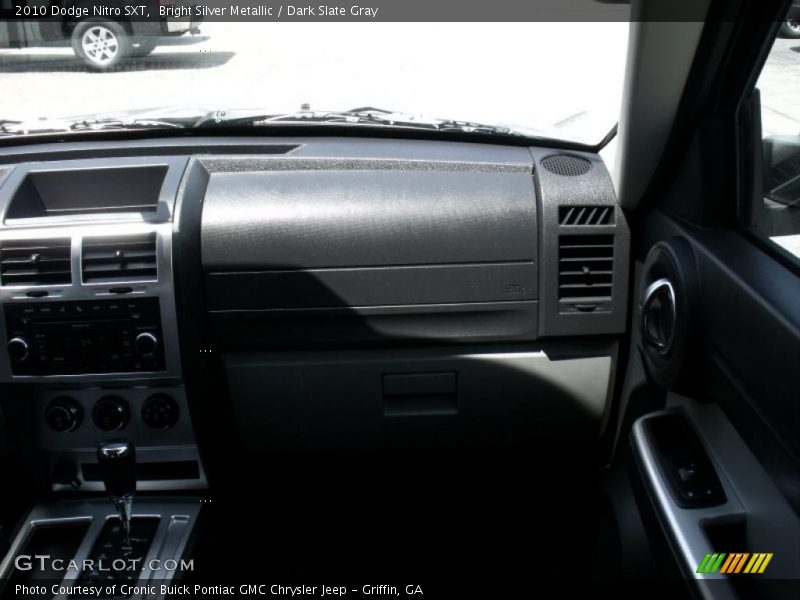 Bright Silver Metallic / Dark Slate Gray 2010 Dodge Nitro SXT
