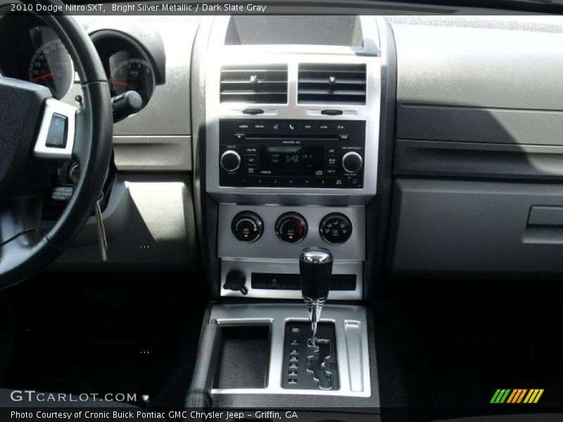 Bright Silver Metallic / Dark Slate Gray 2010 Dodge Nitro SXT