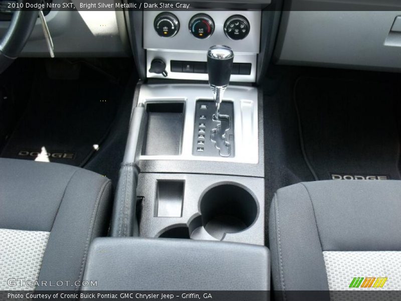 Bright Silver Metallic / Dark Slate Gray 2010 Dodge Nitro SXT