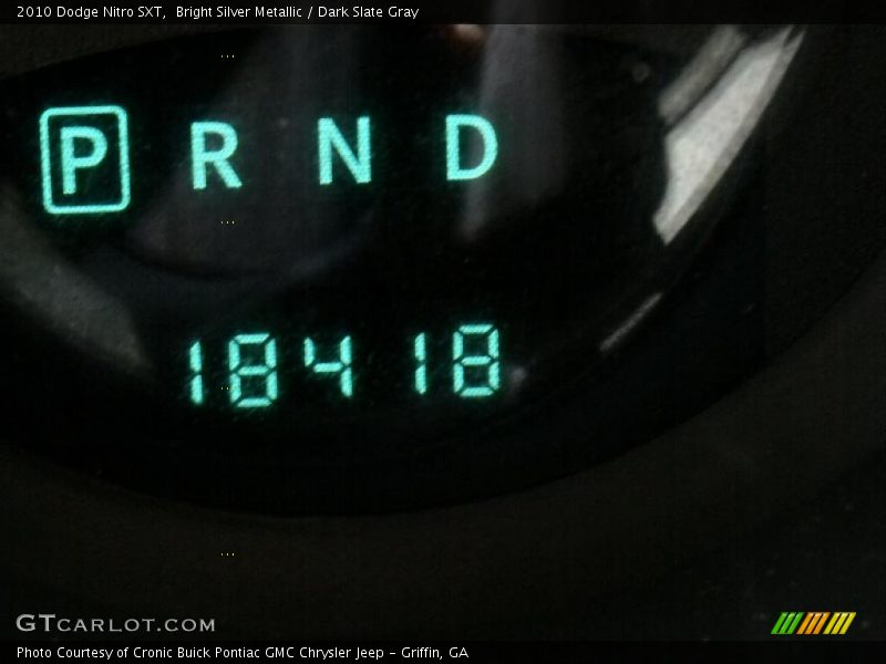 Bright Silver Metallic / Dark Slate Gray 2010 Dodge Nitro SXT