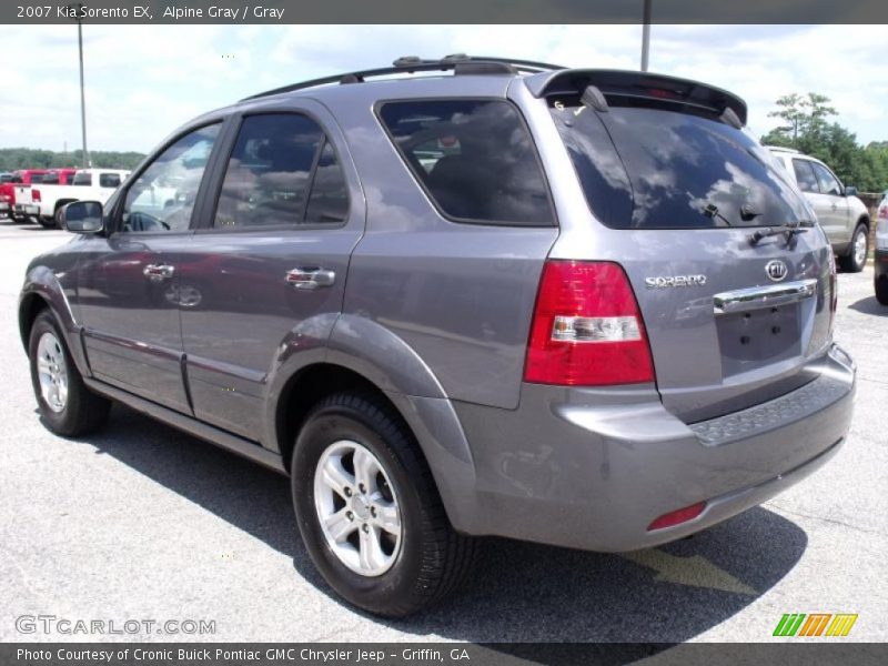 Alpine Gray / Gray 2007 Kia Sorento EX