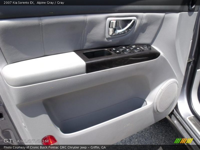 Alpine Gray / Gray 2007 Kia Sorento EX