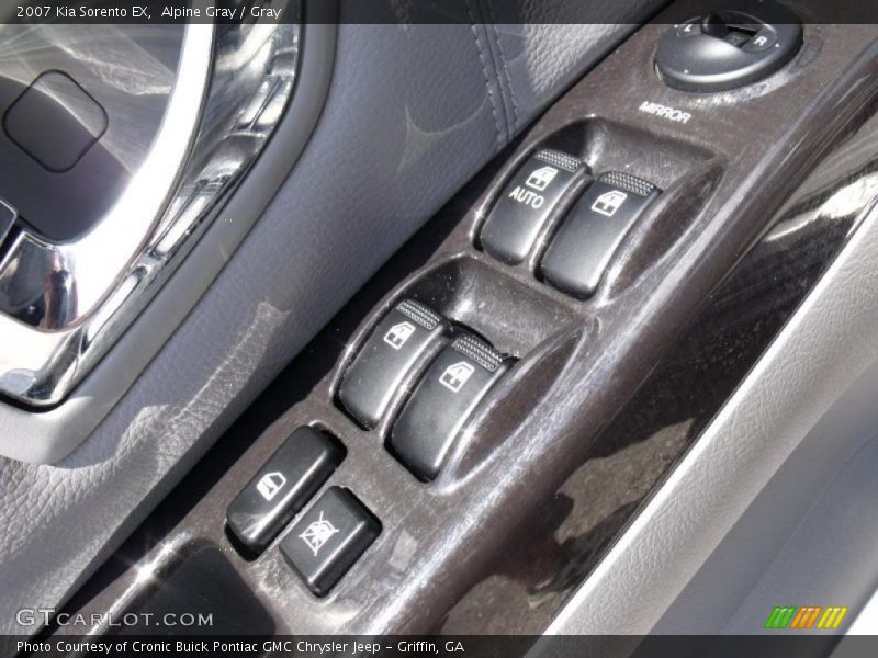 Alpine Gray / Gray 2007 Kia Sorento EX